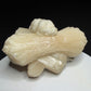 Large cream-white bladed stilbite crystal cluster from Pandulane, India