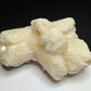 Large cream-white bladed stilbite crystal cluster from Pandulane, India