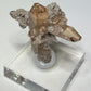 Sherry-colored topaz crystal cluster from Topaz Mountain, Thomas Range, Juab County, Utah, USA