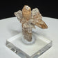 Sherry-colored topaz crystal cluster from Topaz Mountain, Thomas Range, Juab County, Utah, USA