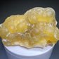 Golden yellow fluorite crystal specimen from Xinyang Prefecture, Henan Province, China
