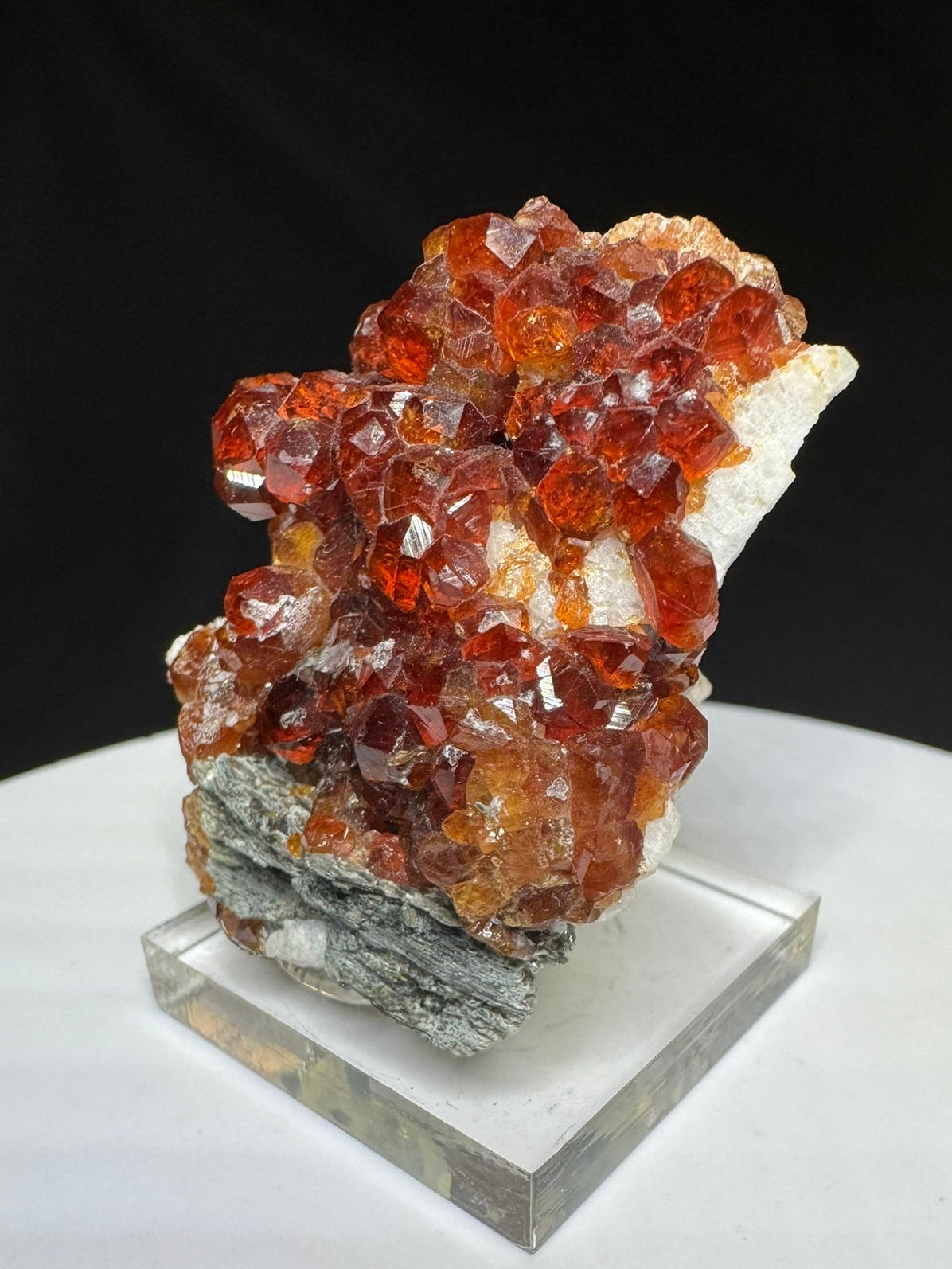 Almandine Garnet, Stapfenalm, Stilluptal, Zillertal, Tyrol, Austria