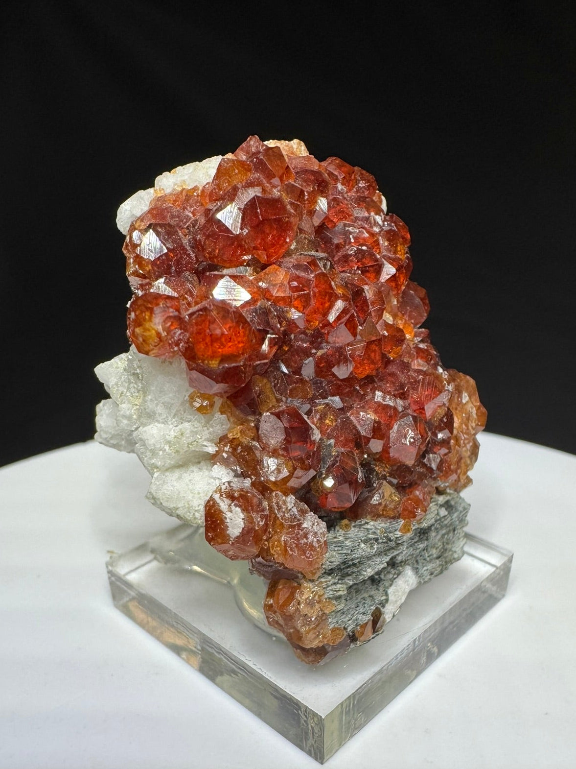 Almandine Garnet, Stapfenalm, Stilluptal, Zillertal, Tyrol, Austria