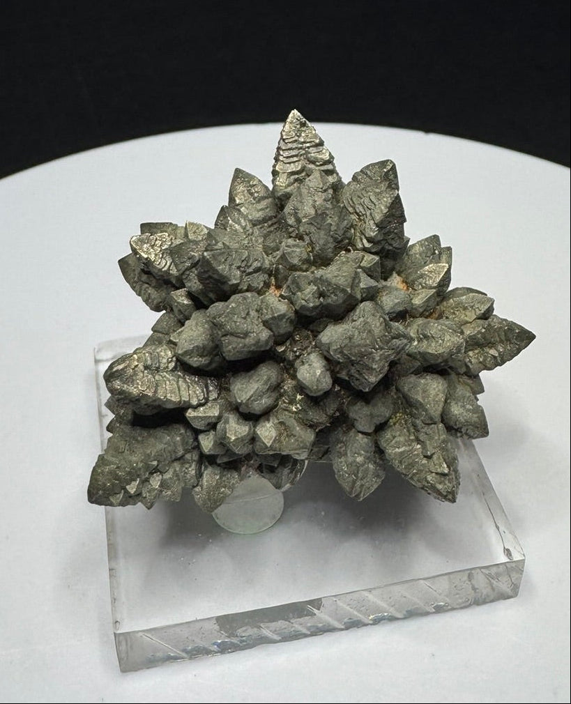 Marcasite crystal cluster from Starkville, Mississippi, USA