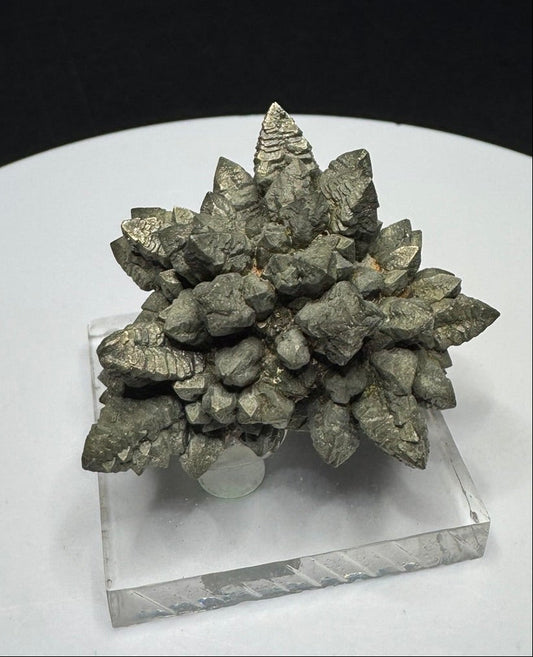 Marcasite crystal cluster from Starkville, Mississippi, USA