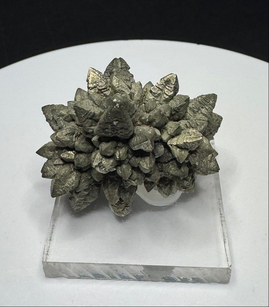 Marcasite crystal cluster from Starkville, Mississippi, USA