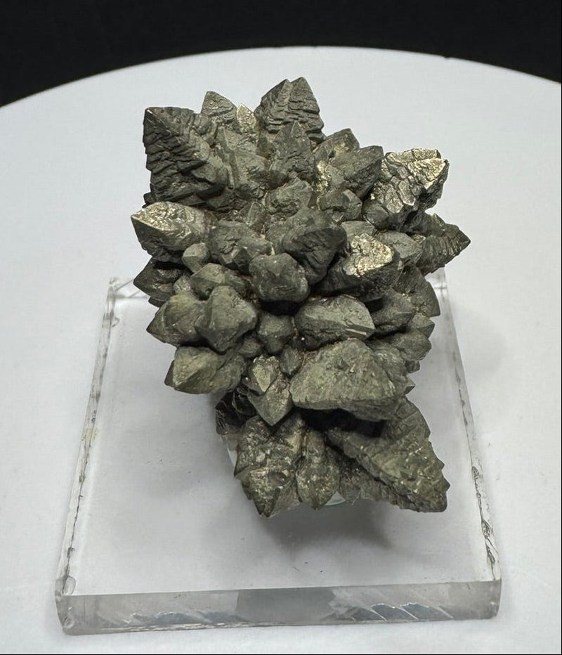 Marcasite crystal cluster from Starkville, Mississippi, USA