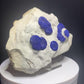 Azurite "Sun", Malbunka Copper Mine, Northern Territory, Australia