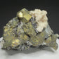 Chalcopyrite and galena with white calcite and sphalerite from the Osikovo Orebody, Madan Orefield, Bulgaria