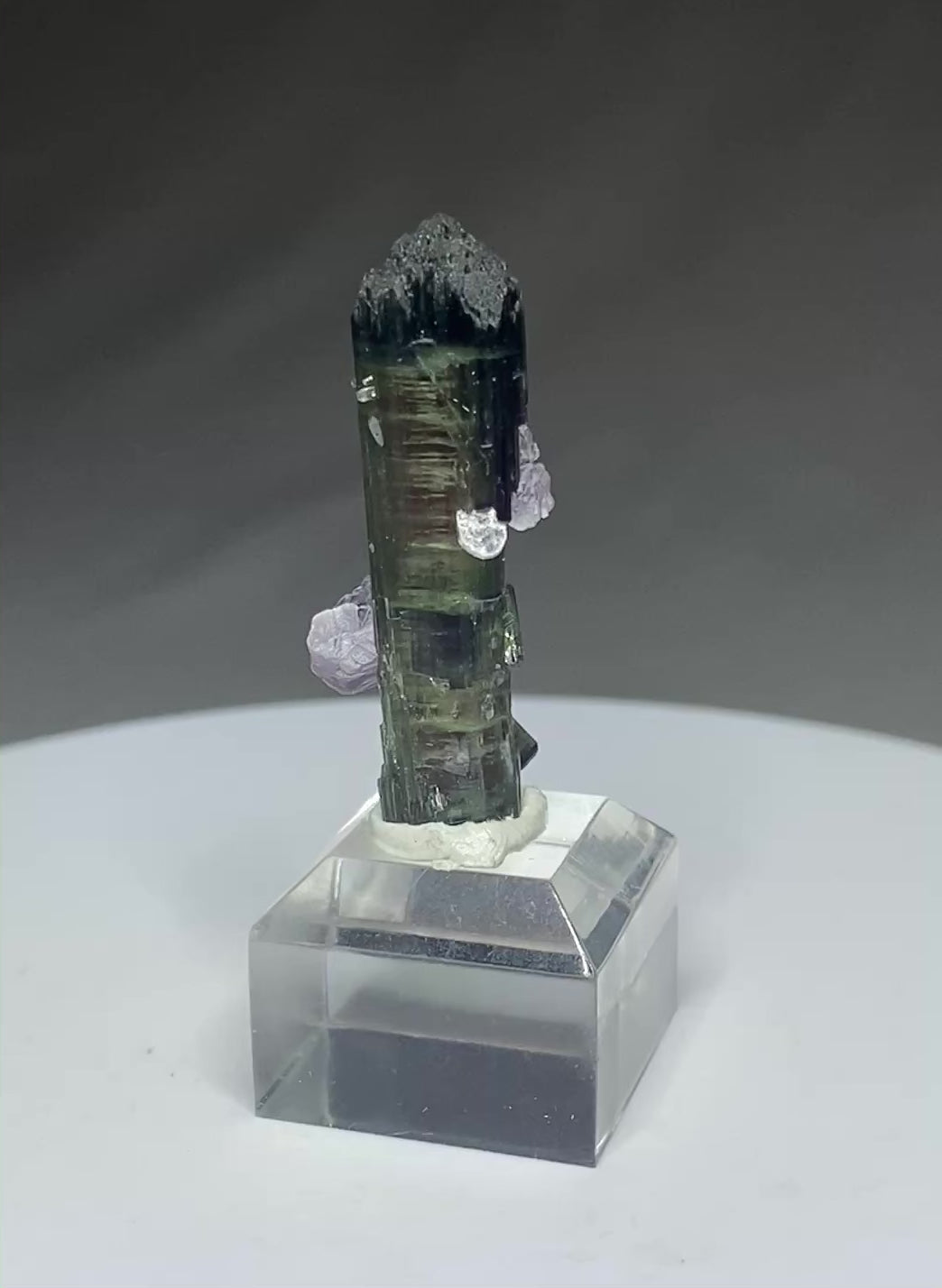 Tourmaline with Lepidolite, San Diego (KCSD) Mine, California, USA