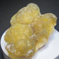 Golden yellow fluorite crystal specimen from Xinyang Prefecture, Henan Province, China