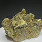Brassy golden chalcopyrite crystals with siderite from Kaiwu Mine, Hezhang County, Guizhou, China