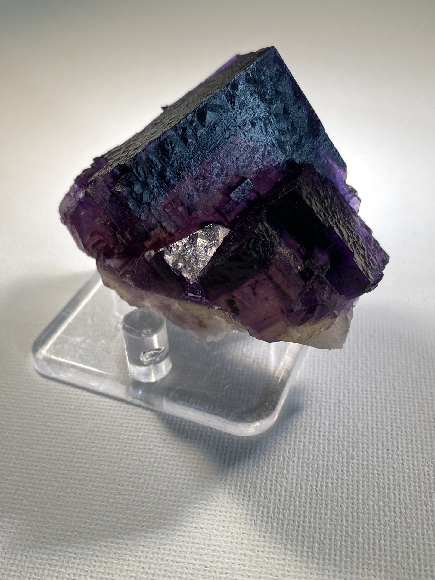 Fluorite, Crystal Victory Mine, Illinois
