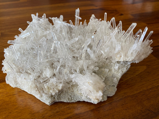 Quartz crystal cluster, Santander, Columbia