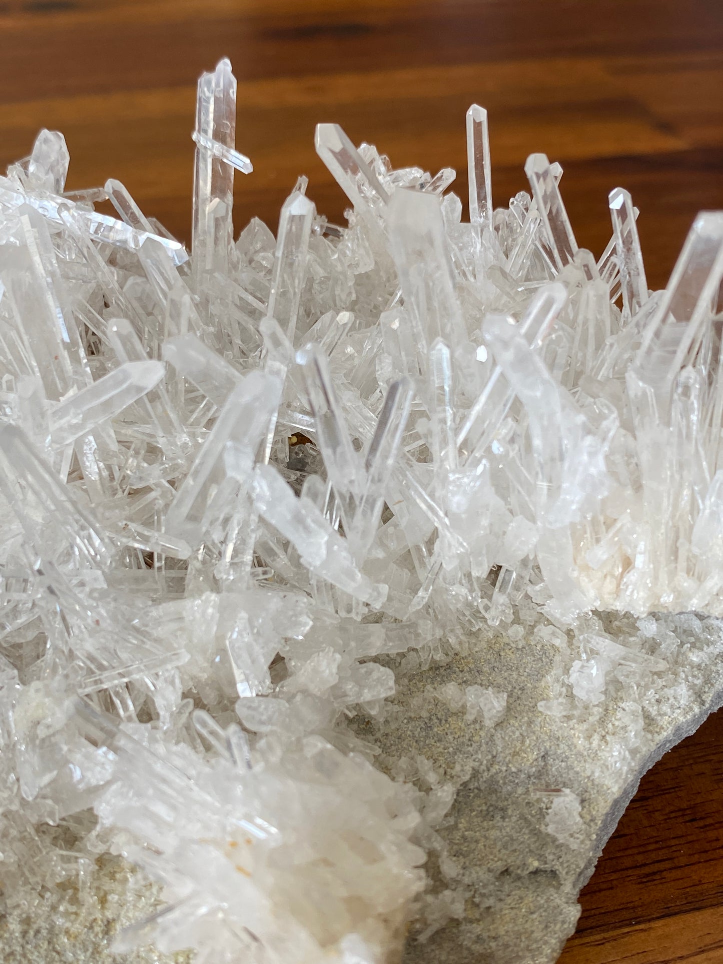 Quartz crystal cluster, Santander, Columbia