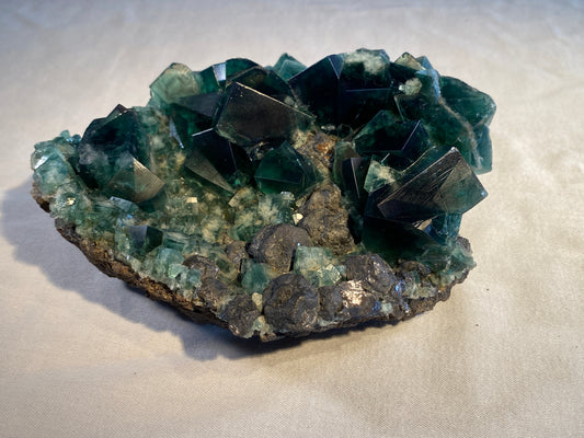 Fluorite & Galena, Rogerley Mine, England