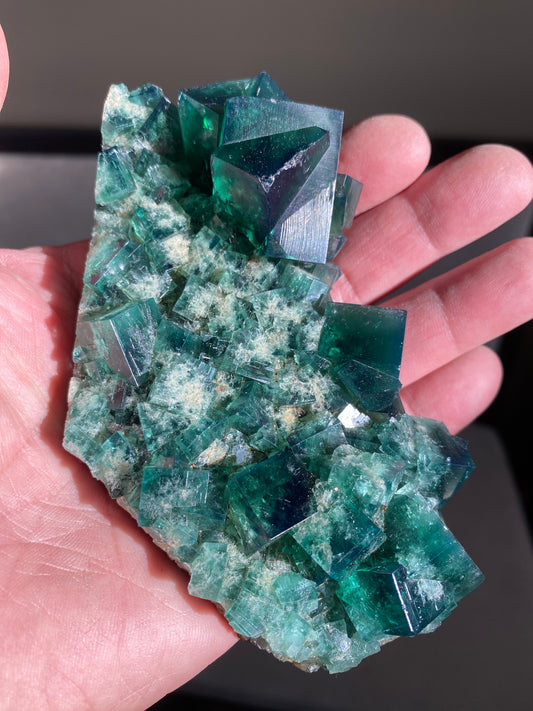 Fluorite, Rogerley Mine, England