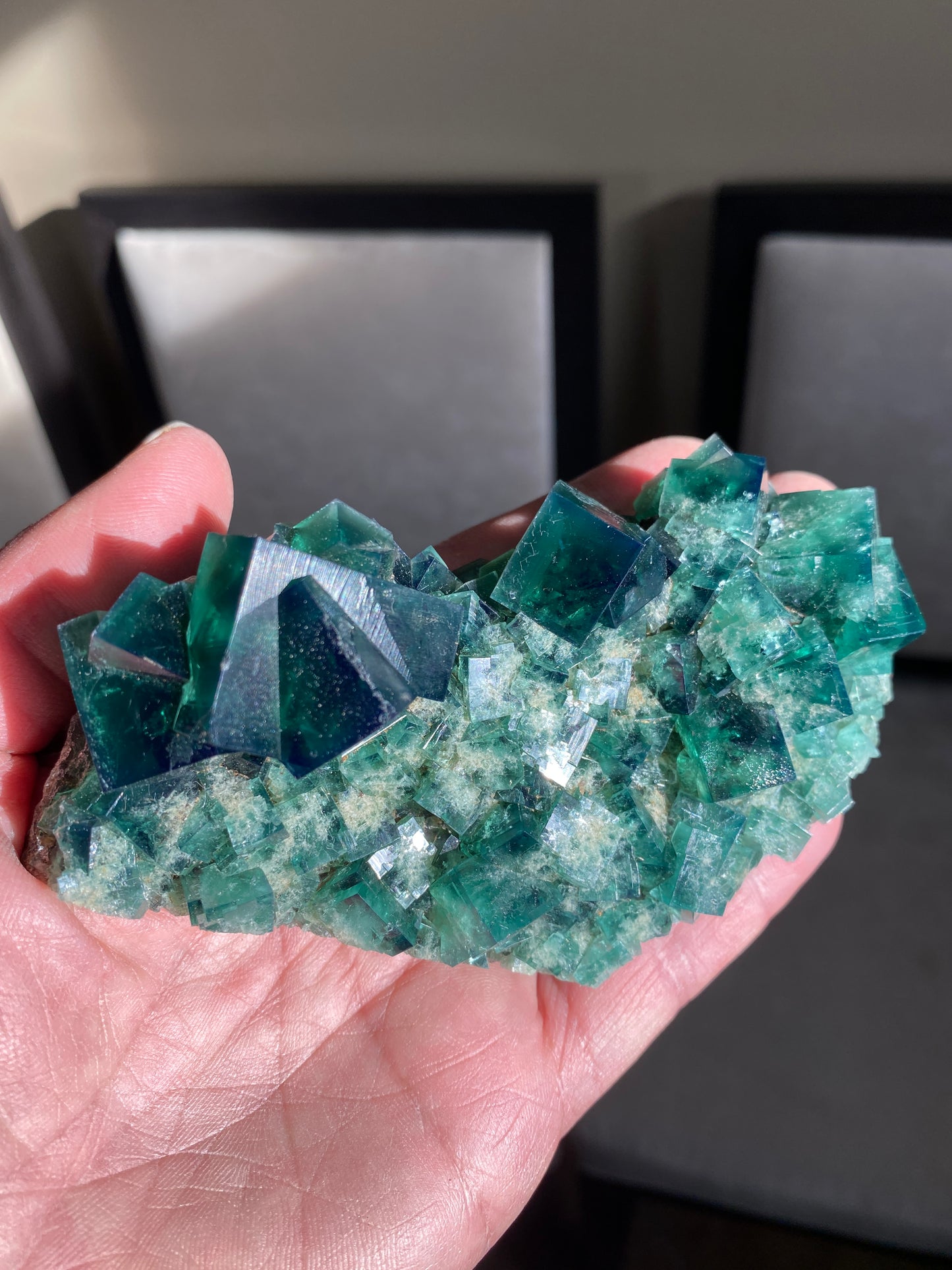 Fluorite, Rogerley Mine, England